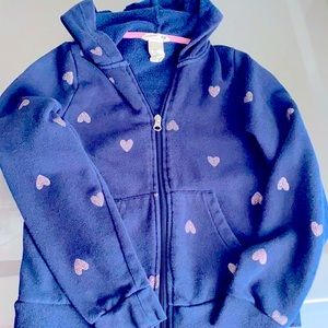 H&M Girl Blue Hoodie